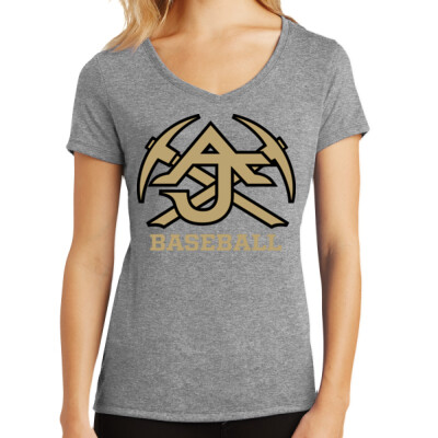 Ladies Triblend V-Neck Tee Thumbnail